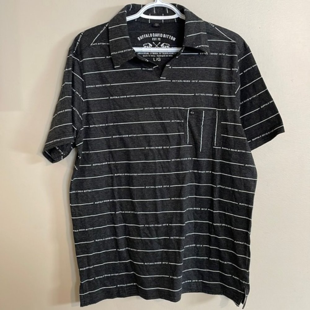 Mens Buffalo David Bitton collared shirt!